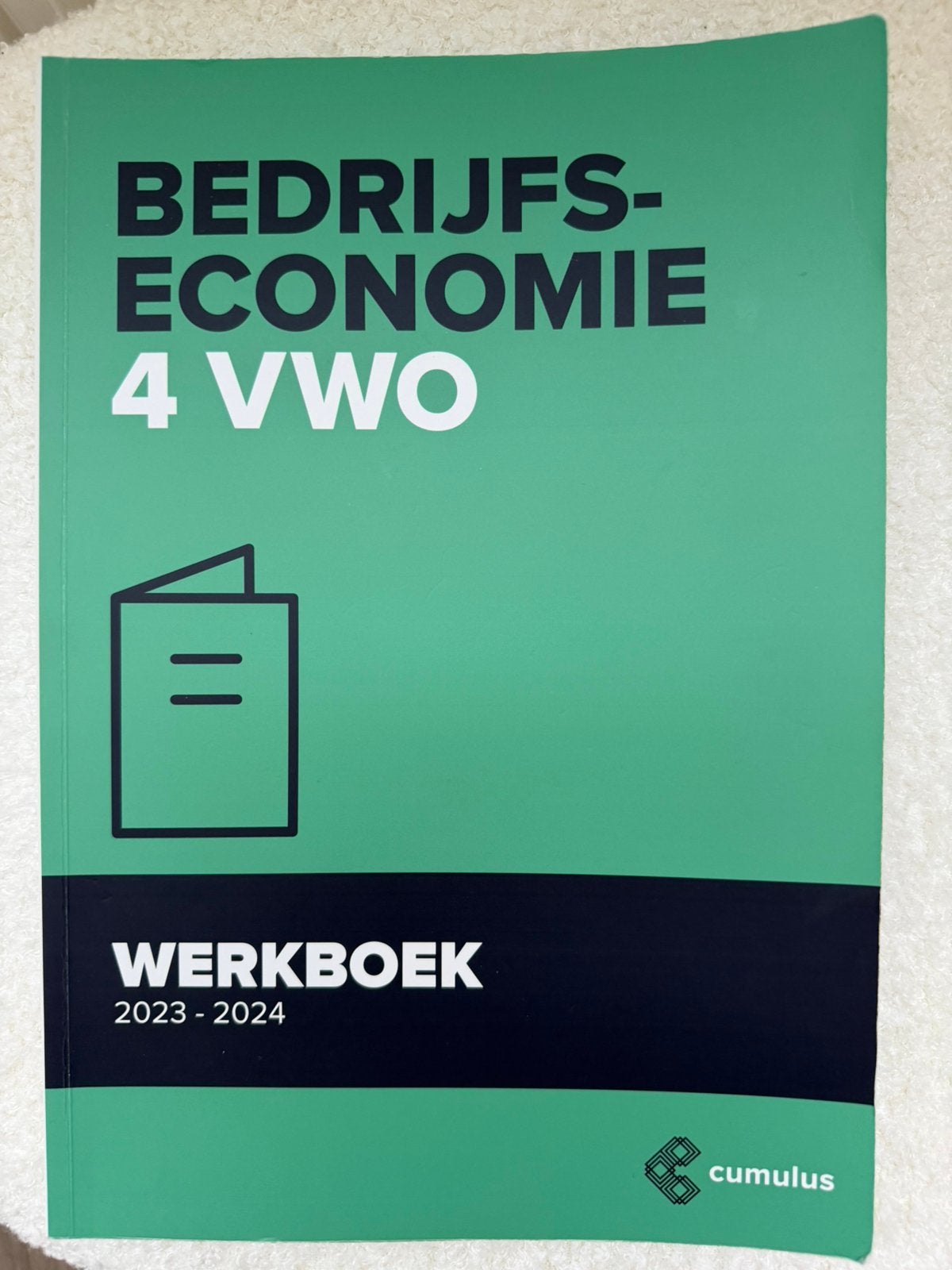 Cumulus bedrijfseconomie 4vwo, Boeken, Ophalen of Verzenden, Zo goed als nieuw, Overige niveaus