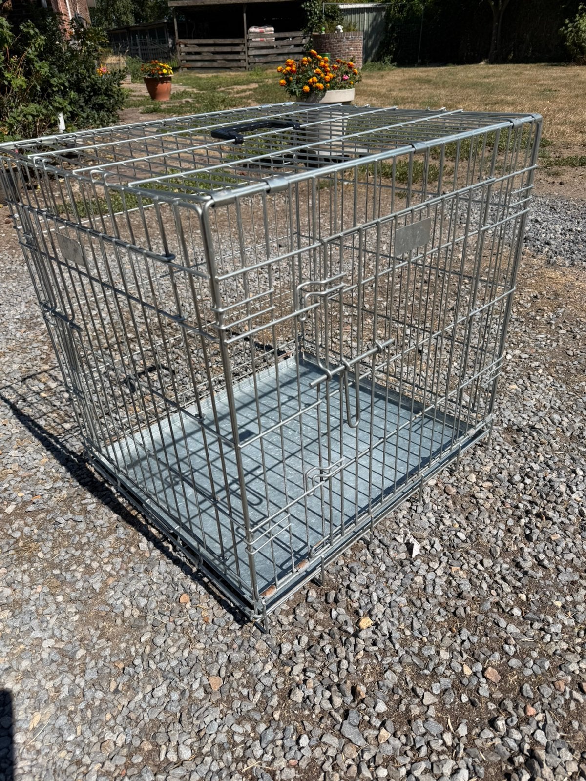 Nieuwe verzinkte bench - 62x55x60 cm - zware kwaliteit, Dieren en Toebehoren, Ophalen, Nieuw