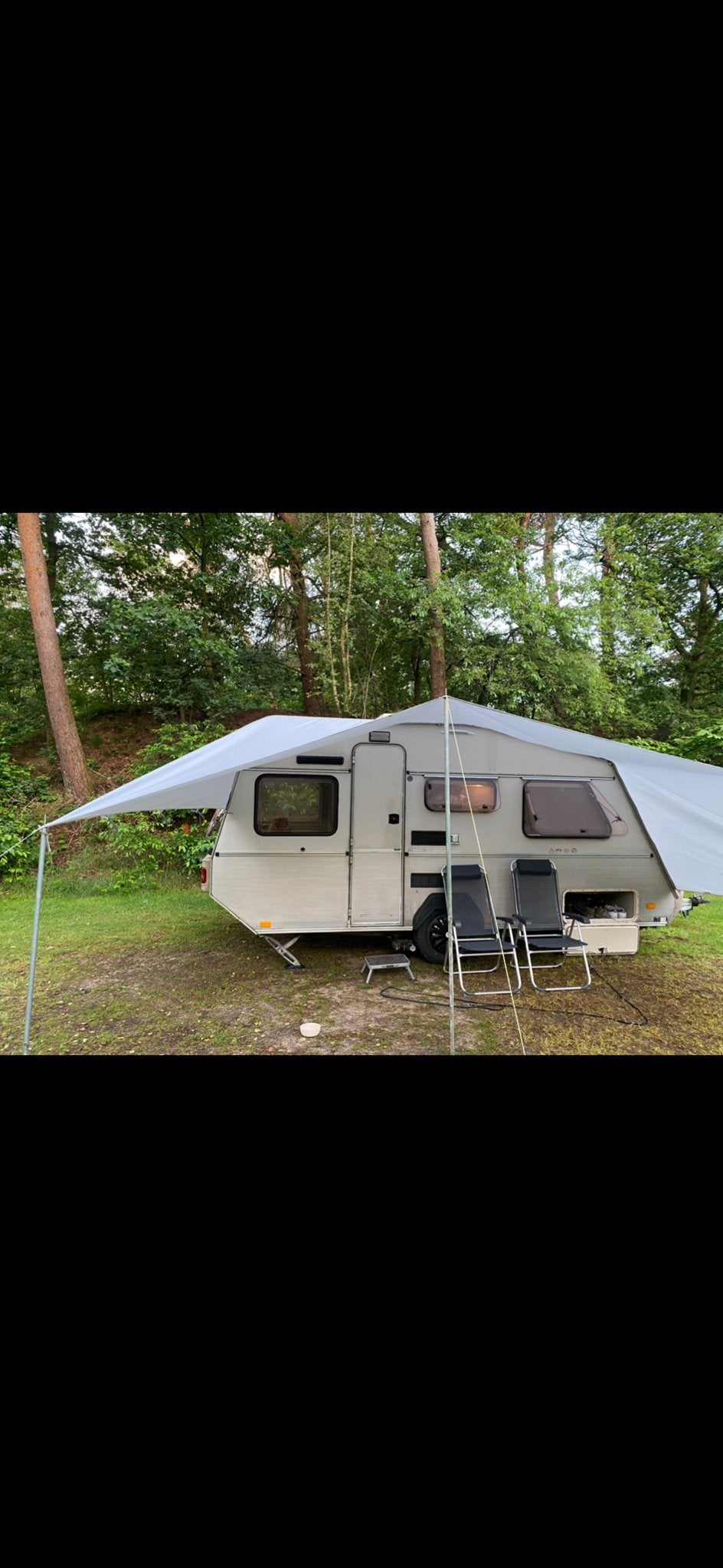 Kip Grey-Line KG42T Caravan met Mover, Vast bed, Rondzit, Kip, Particulier