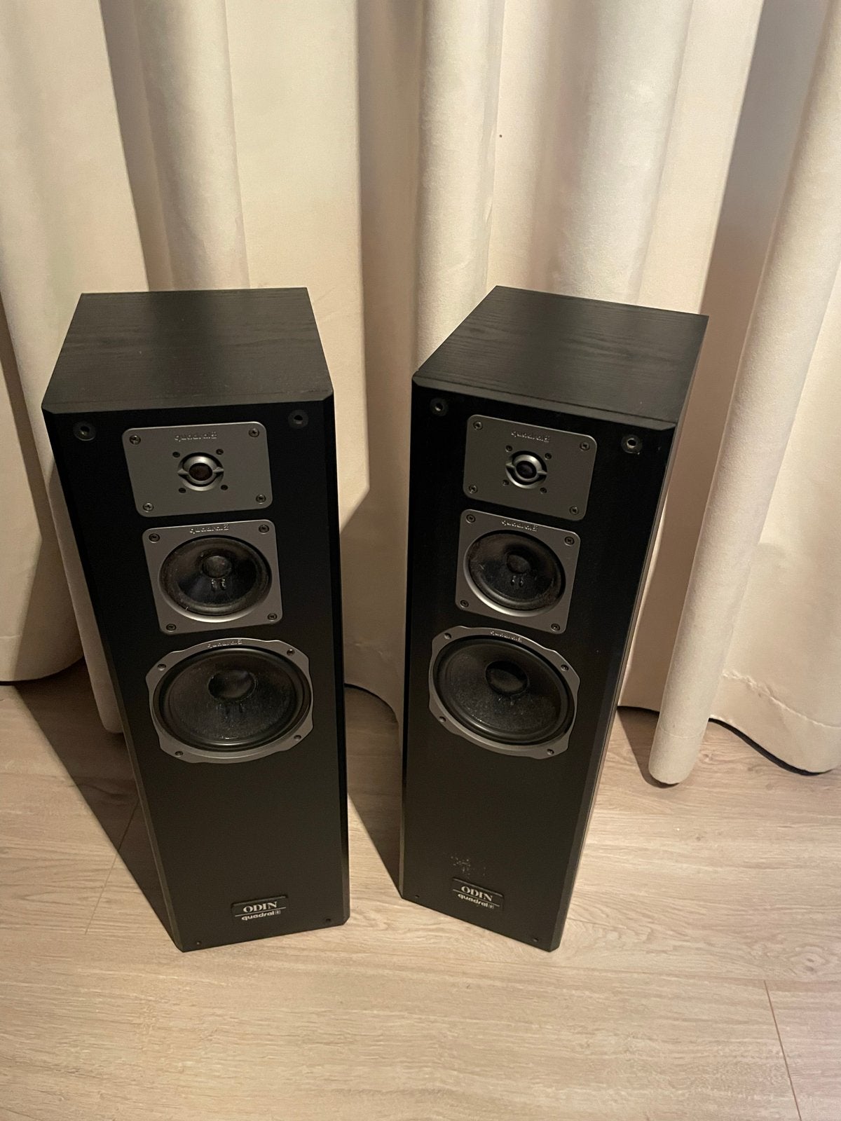 Quadral Odin Q-Eight Hifi Vloerstaande Luidsprekers, Overige merken, Vloerstaande luidspreker, Gebruikt, Ophalen of Verzenden