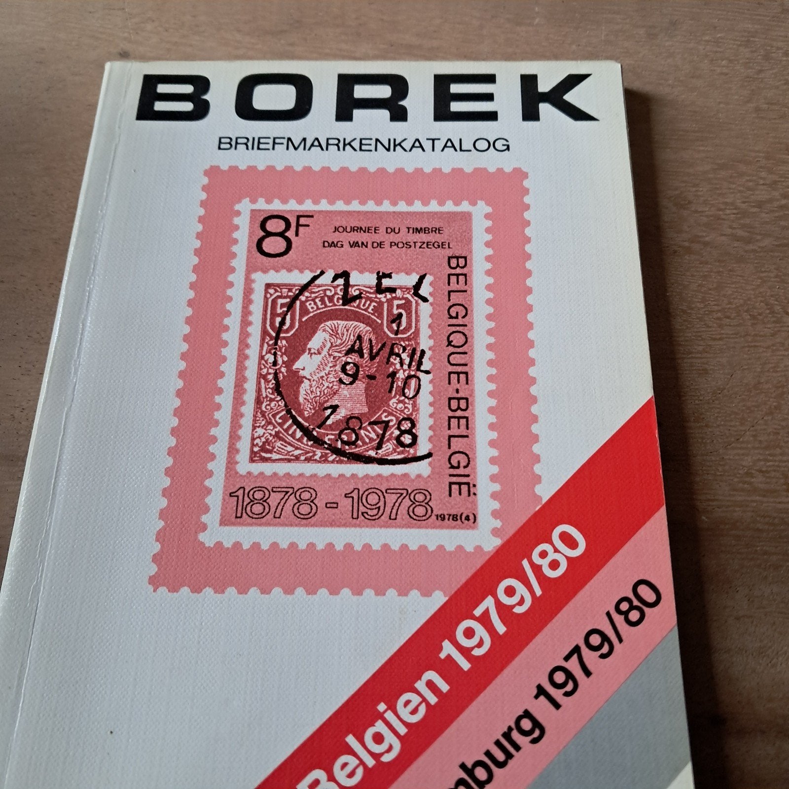 Borek Briefmarkenkatalog België 1979/80, Ophalen, Postzegelboek