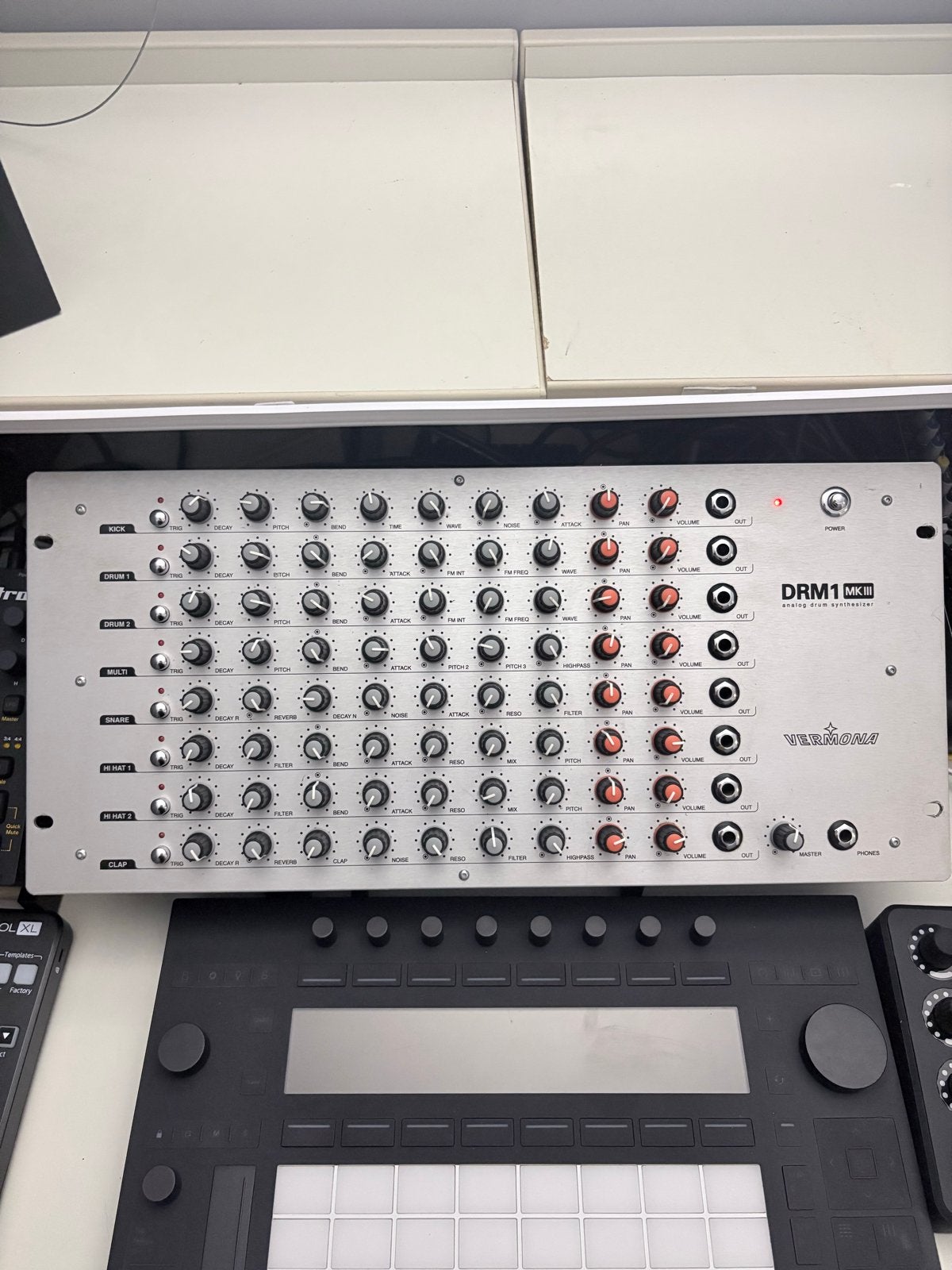 Vermona DRM1 MKIII - Topstaat, 100% werkend, Ophalen of Verzenden, Zo goed als nieuw, Overige aantallen, Overige merken
