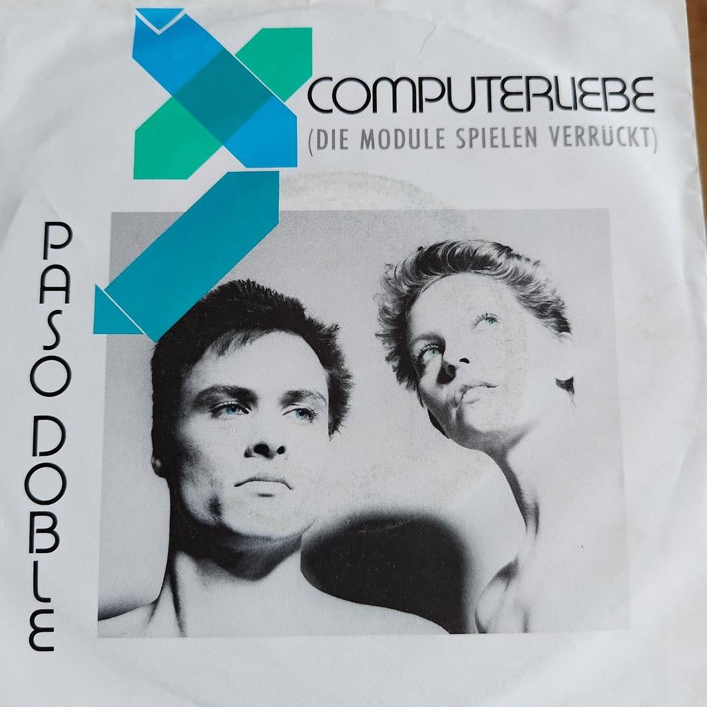 Paso Doble - Computerliebe (Die Module Spielen Verrückt), Cd's en Dvd's, Vinyl Singles, Gebruikt, 7 inch, Ophalen of Verzenden