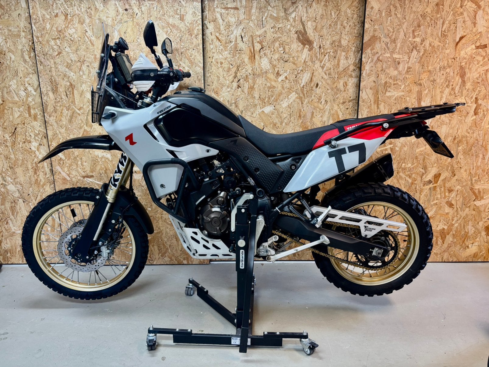 Superdikke Yamaha Tenere 700 Rally R-Tech uitgevoerd, 2 cilinders, Particulier, Meer dan 35 kW, Enduro