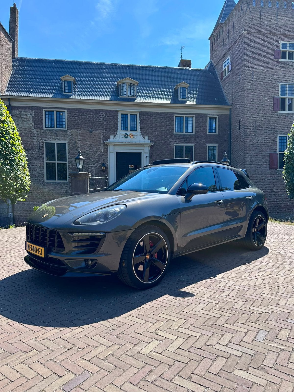 Porsche Macan 3.0D S 190KW 2017 Grijs PANORAMADAK GTS VELGEN, Auto's, Automaat, 258 pk, Diesel, Particulier