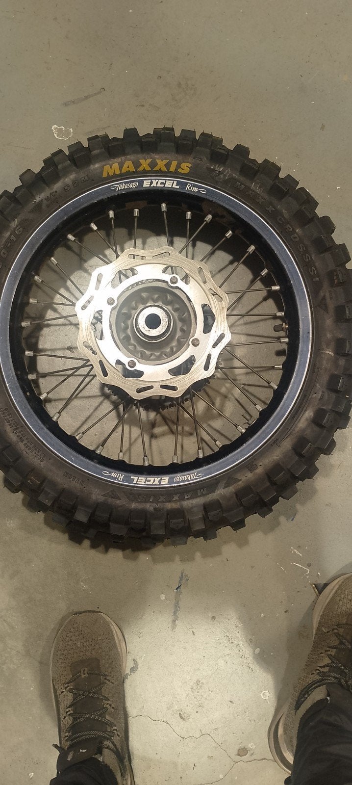 KTM Husqvarna 85cc Achterwiel - Grote Wielen, Motoren, Ophalen, Gebruikt