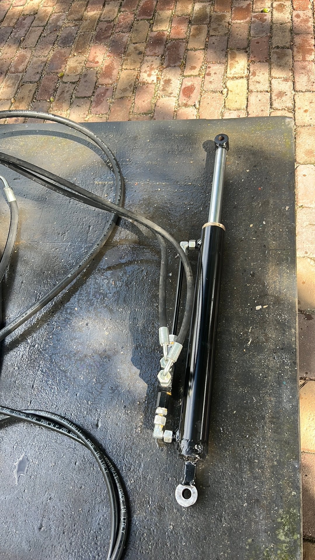 Hydraulische topstang tractor ed, Ophalen of Verzenden, Gebruikt