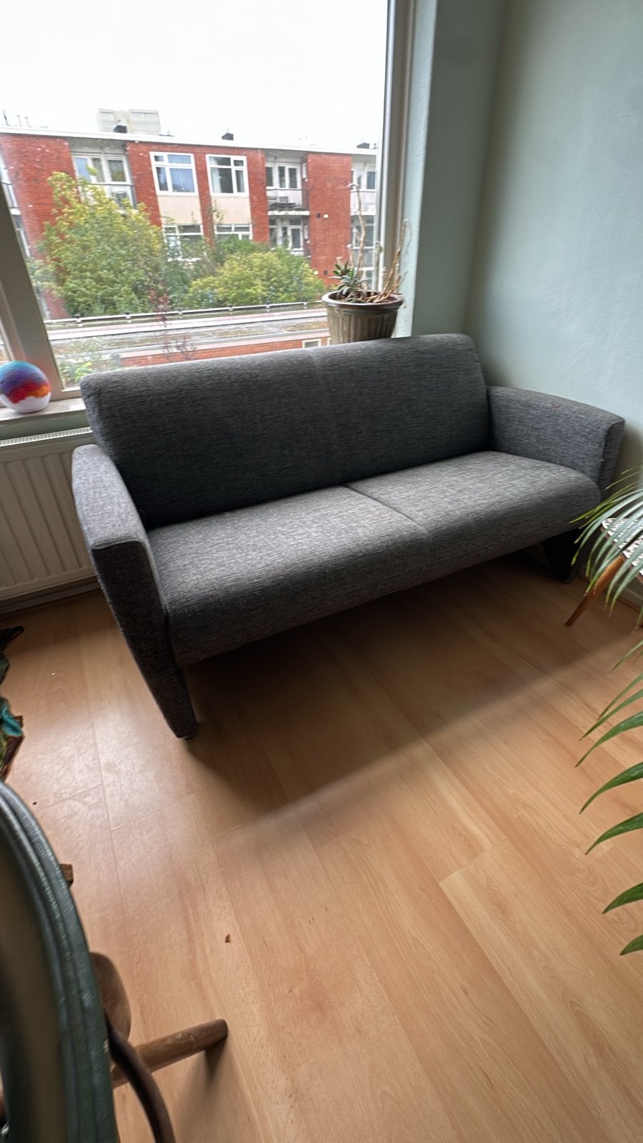 Montel 2-zitsbank - Grijs - Gebruikt, Ophalen, Gebruikt, 150 tot 200 cm, Tweepersoons