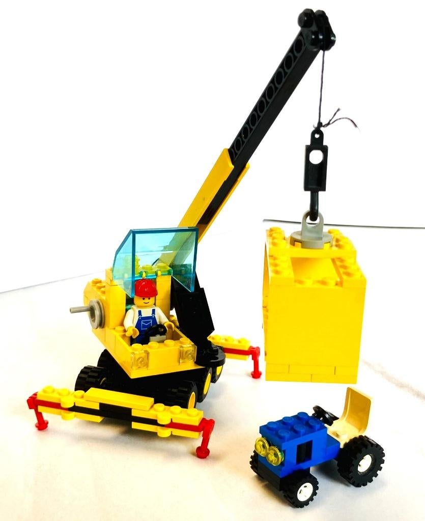 Lego Cargomaster Crane 6352 (1991), Verzenden, Gebruikt, Complete set, Lego