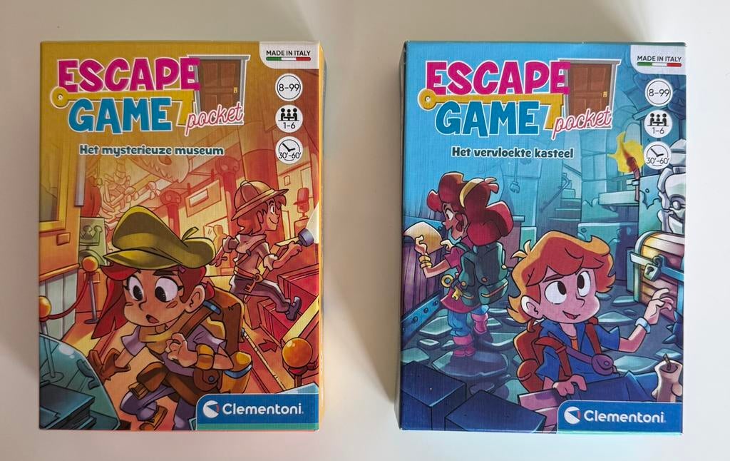 Escape games voor kinderen, Puzzel en Educatief, Verzenden, 1 speler, Zo goed als nieuw