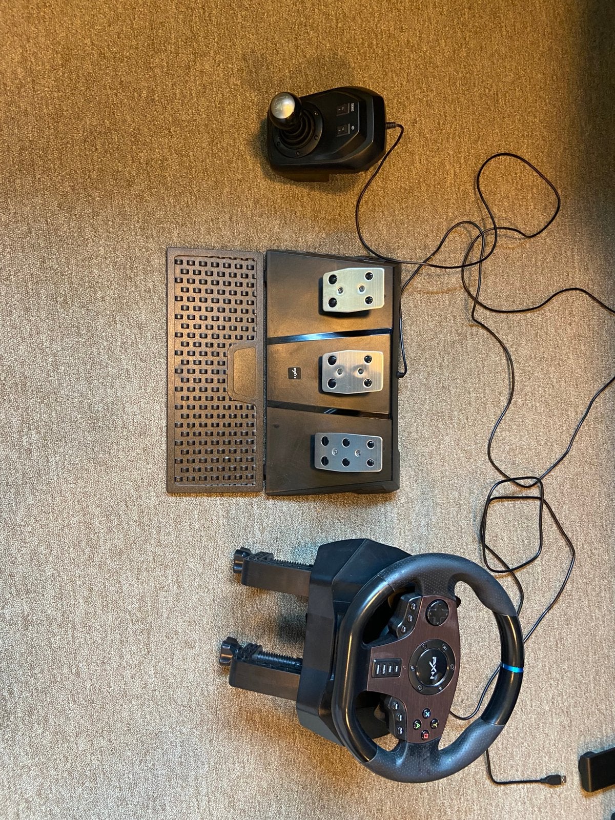Pxn v9 stuur, pedalen en schakelpook, Spelcomputers en Games, Ophalen of Verzenden, Zo goed als nieuw