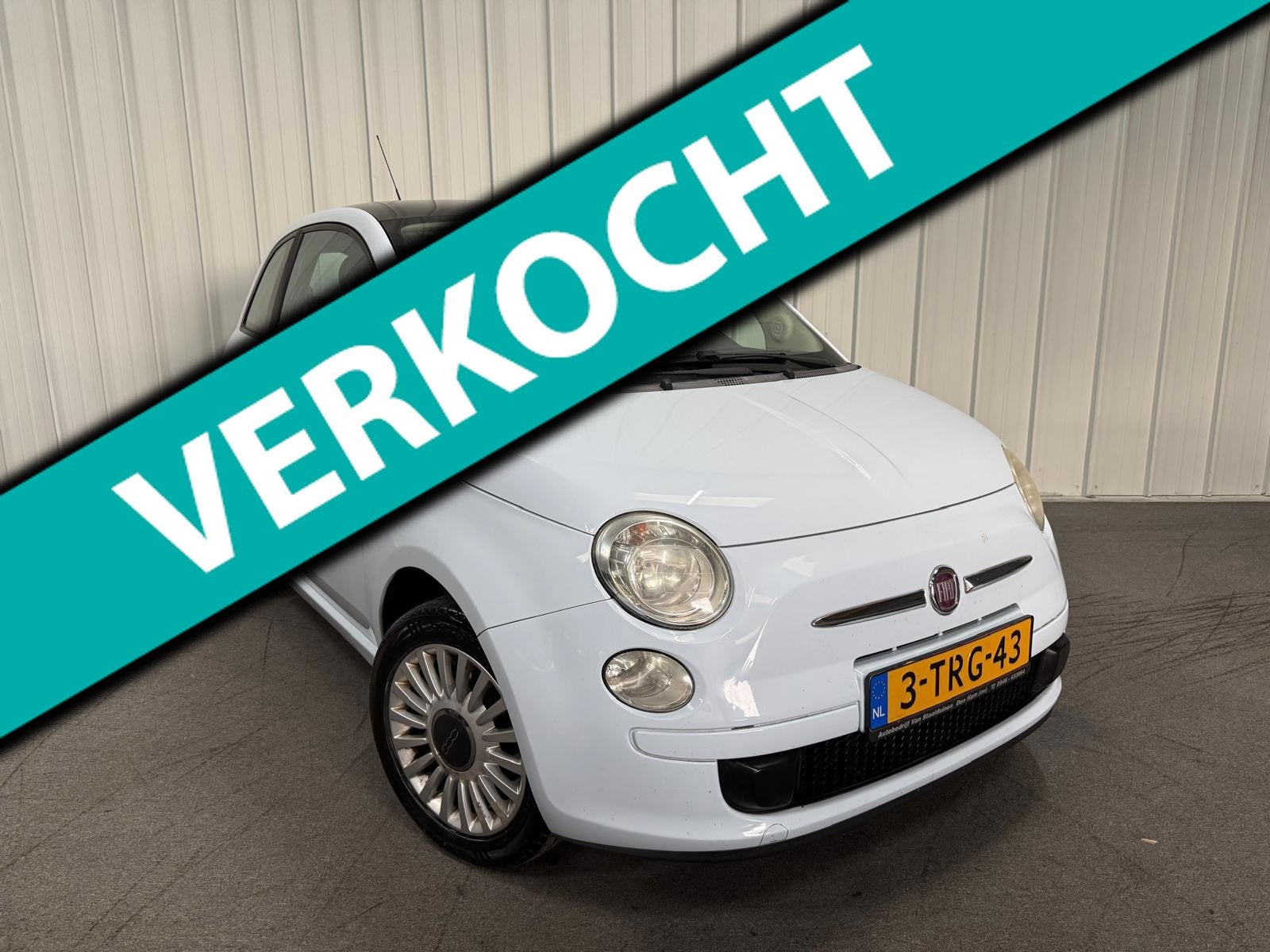 Fiat 500 1.2 Naked | Nieuw APK | Pano, Voorwielaandrijving, Euro 5, Stof, Gebruikt