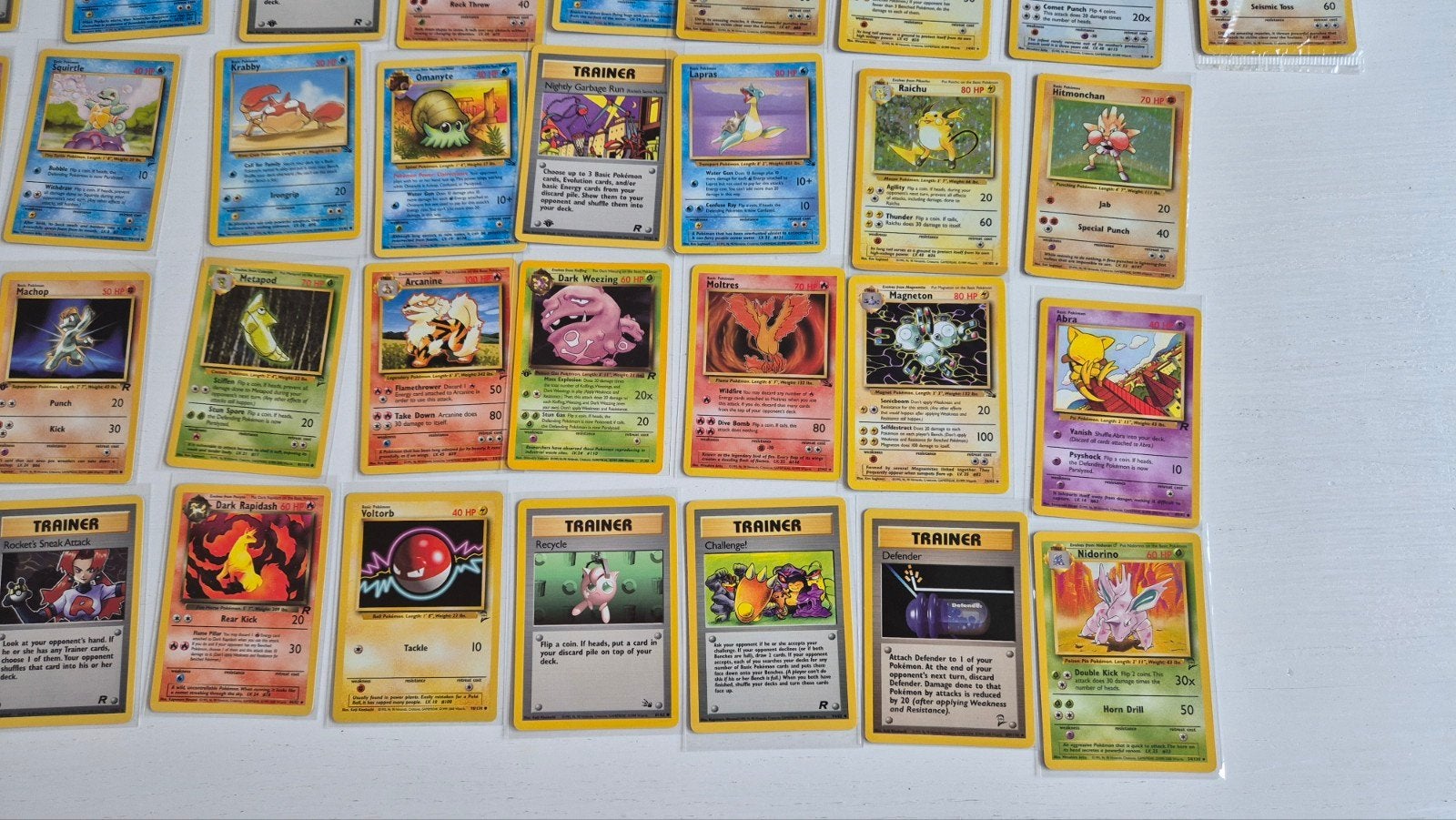 Vintage Pokémon Kaarten Collectie, Ophalen of Verzenden, Zo goed als nieuw