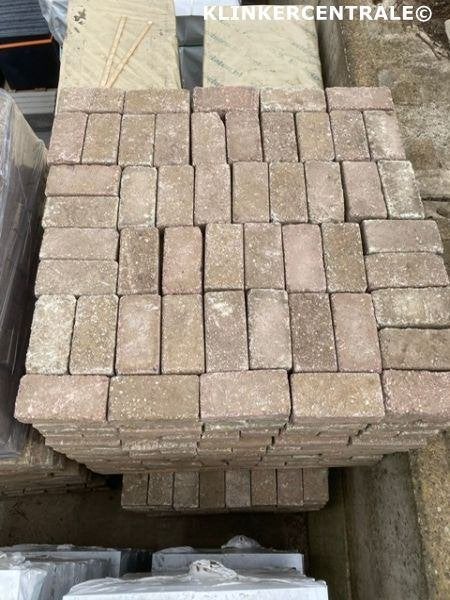 59m2 mix heide en grijs betonklinkers keiformaat bkk bss, Bij dit gebruikte product niet meer te achterhalen., Gebruikt, Verzenden