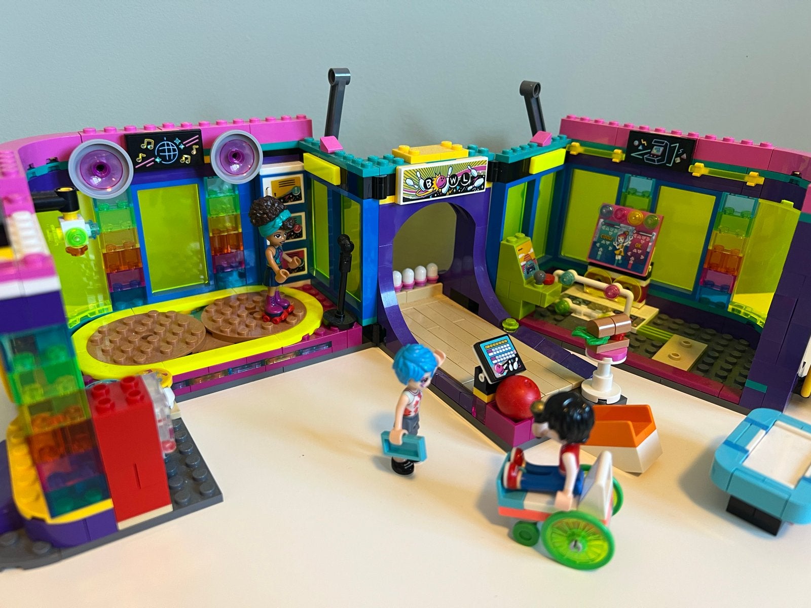 LEGO Friends 41708 Roller Disco Arcade - Zo goed als nieuw, Ophalen, Zo goed als nieuw