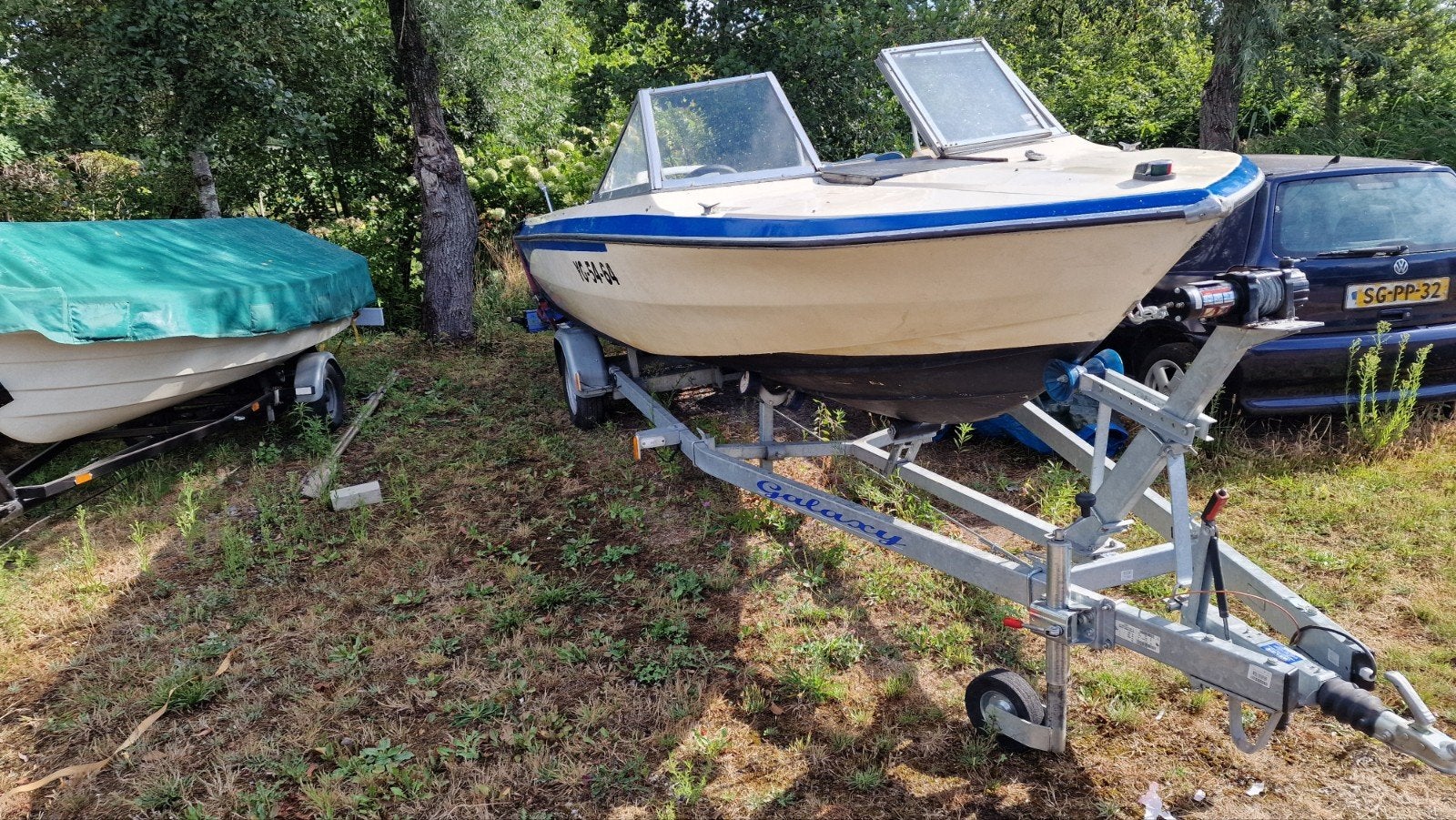 Glastron V184, Volvo Penta B30 en Weijer trailer elc. lier!, Watersport en Boten, Overige merken, Gebruikt, Binnenboordmotor, Elektrische start