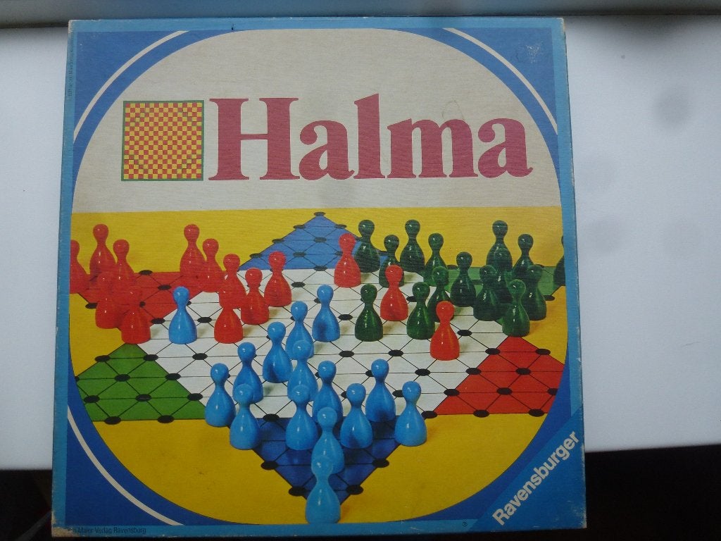 Halma-spel, Ophalen of Verzenden, Zo goed als nieuw