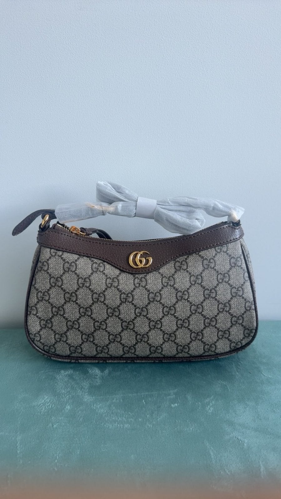 Gucci Ophidia GG Supreme tas, Ophalen of Verzenden, Nieuw, Bruin, Schoudertasje