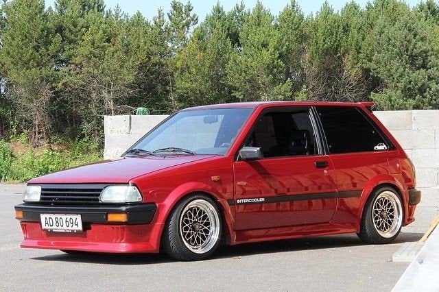 *gezocht*  nette Starlet P7, Ophalen of Verzenden, Toyota, Spatbord