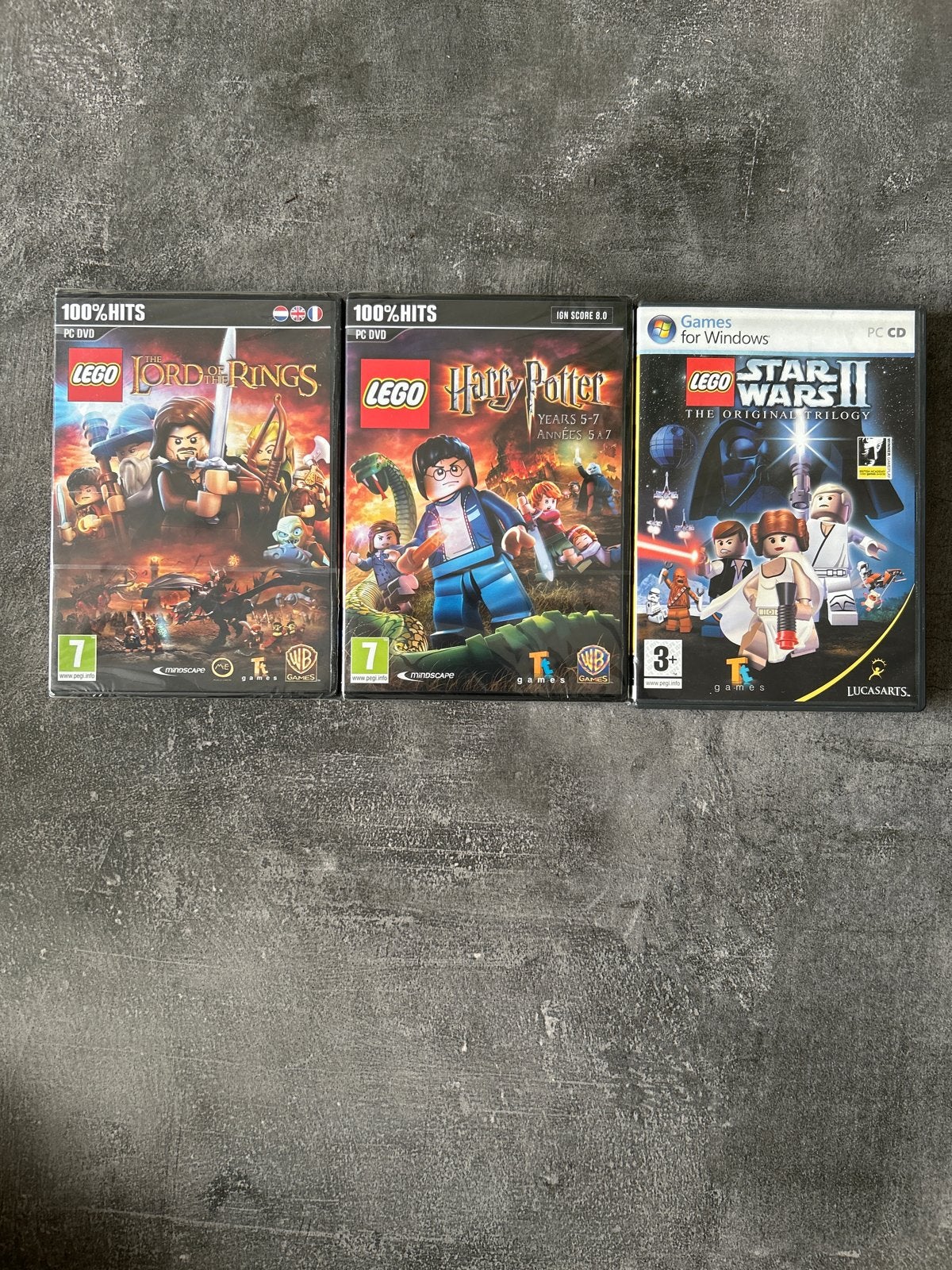 LEGO PC Games: Lord of the Rings, Harry Potter, Star Wars, Spelcomputers en Games, Games | Pc, Avontuur en Actie, 1 speler, Nieuw