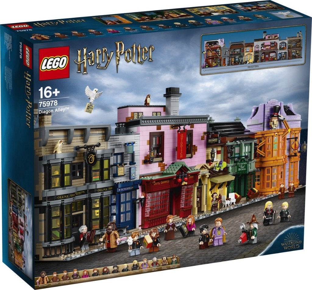 SALE! Lego Harry Potter 75978 Diagon Alley De Wegisweg NIEUW, Ophalen of Verzenden, Complete set, Compleet, Lego