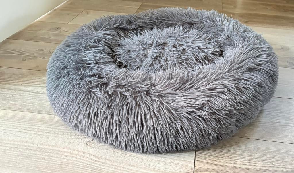 Mand voor hond of kat donut model, Ophalen of Verzenden, Zo goed als nieuw, Pluche