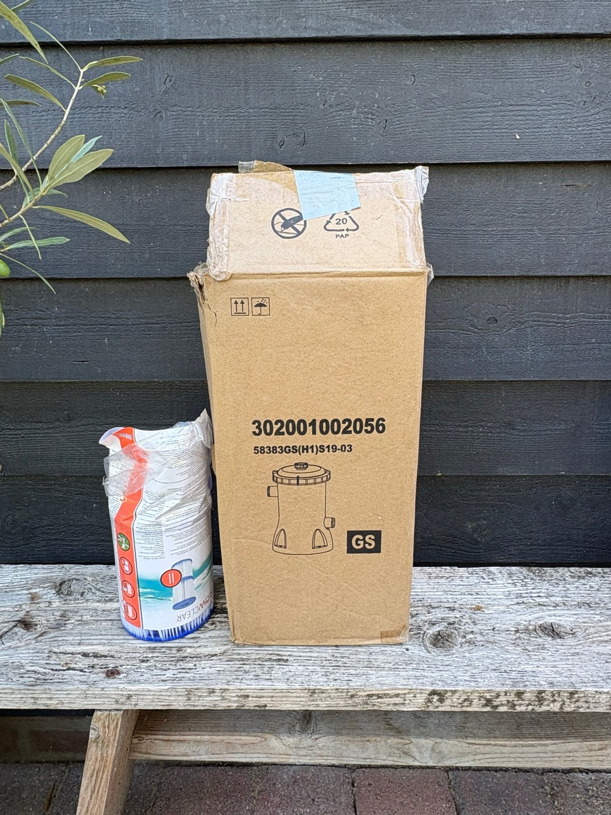 Bestway Flowclear filterpomp met Filter, Ophalen of Verzenden, Gebruikt, Filter