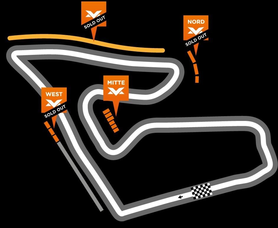 Grand prix van oostenrijk, Drie personen of meer, Juni