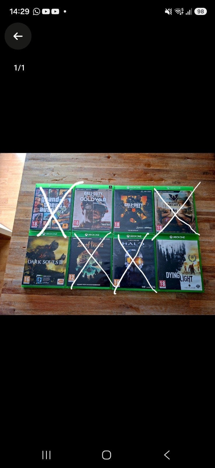Xbox Games Bundel: Call of Duty, Dark Souls, Dying Light, Spelcomputers en Games, Avontuur en Actie, Ophalen of Verzenden, Zo goed als nieuw