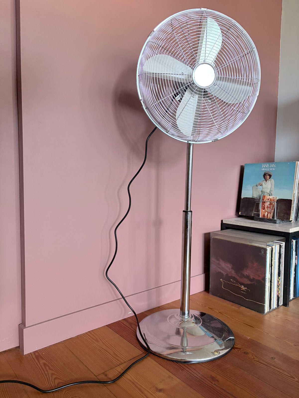 Mooie metalen statiefventilator  type Cobar, Ophalen, Zo goed als nieuw, Statiefventilator