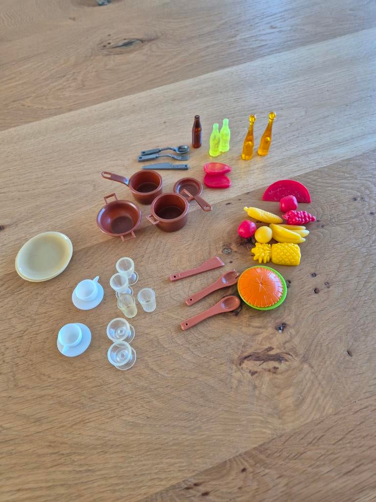 Barbie Keukenaccessoires 1986 - Maak je set compleet!, Ophalen of Verzenden, Gebruikt