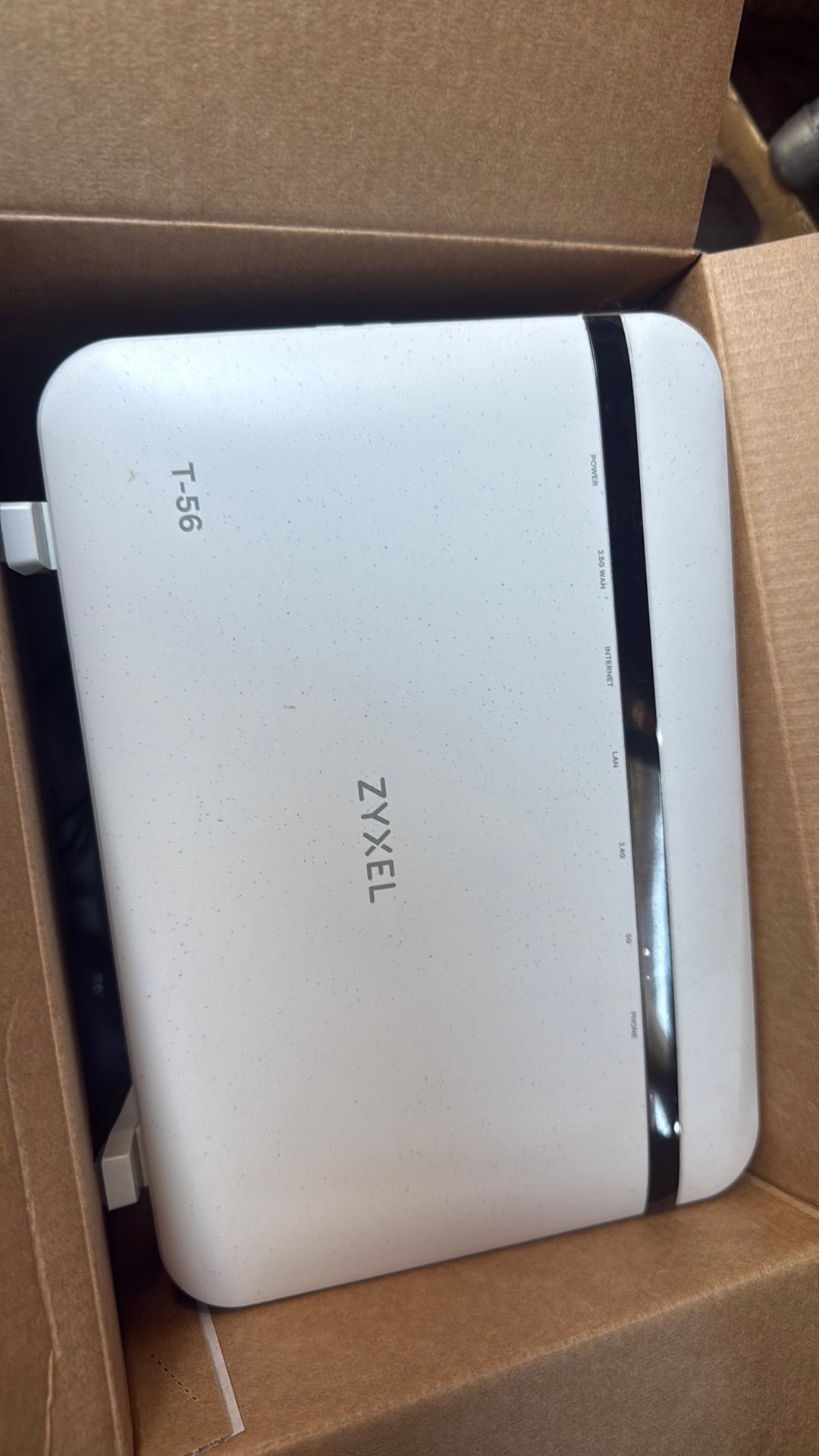 Router zyxel t56, Computers en Software, Routers en Modems, Ophalen, Nieuw, Router