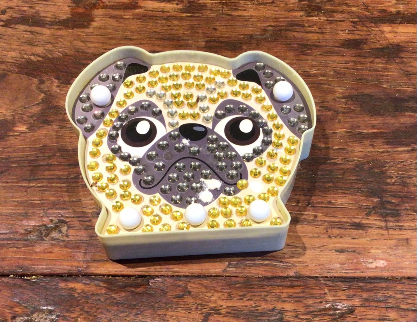 Leuk Honden lampje, Geel, Ophalen of Verzenden, Gebruikt, Lamp