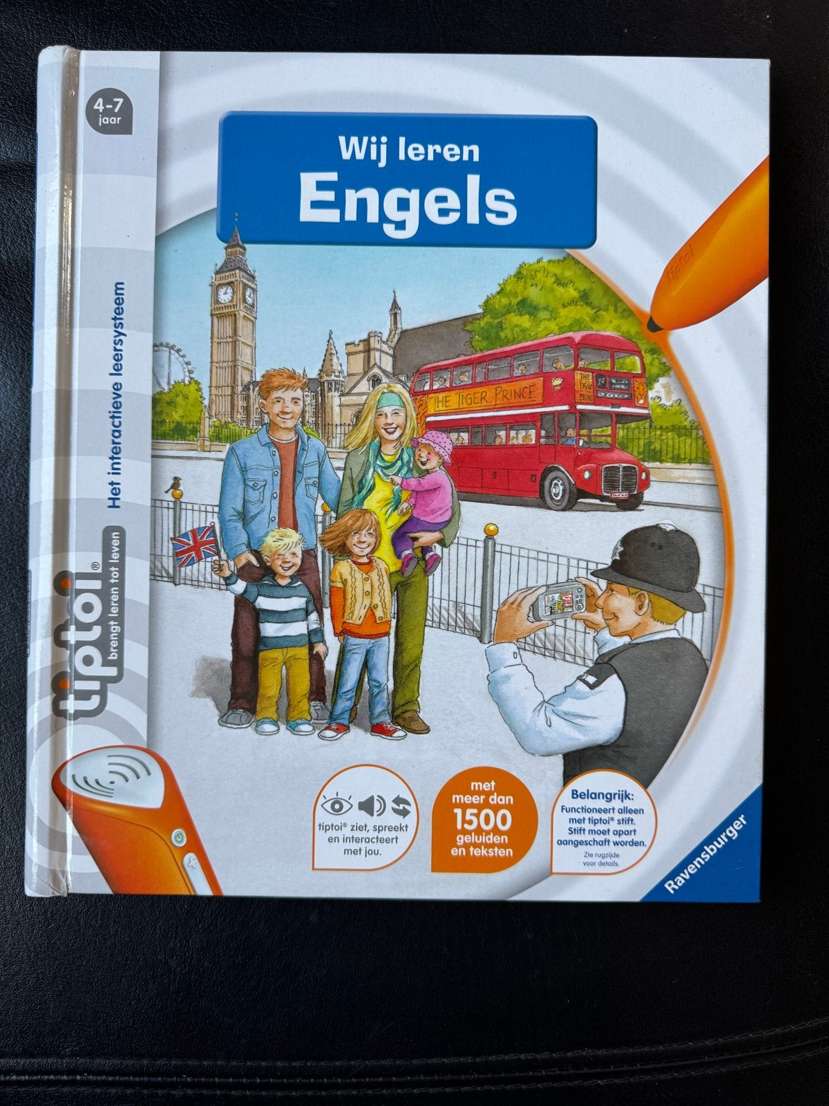 Tiptoi Wij leren Engels - Interactief Leersysteem, Ophalen of Verzenden, Zo goed als nieuw, Non-fictie