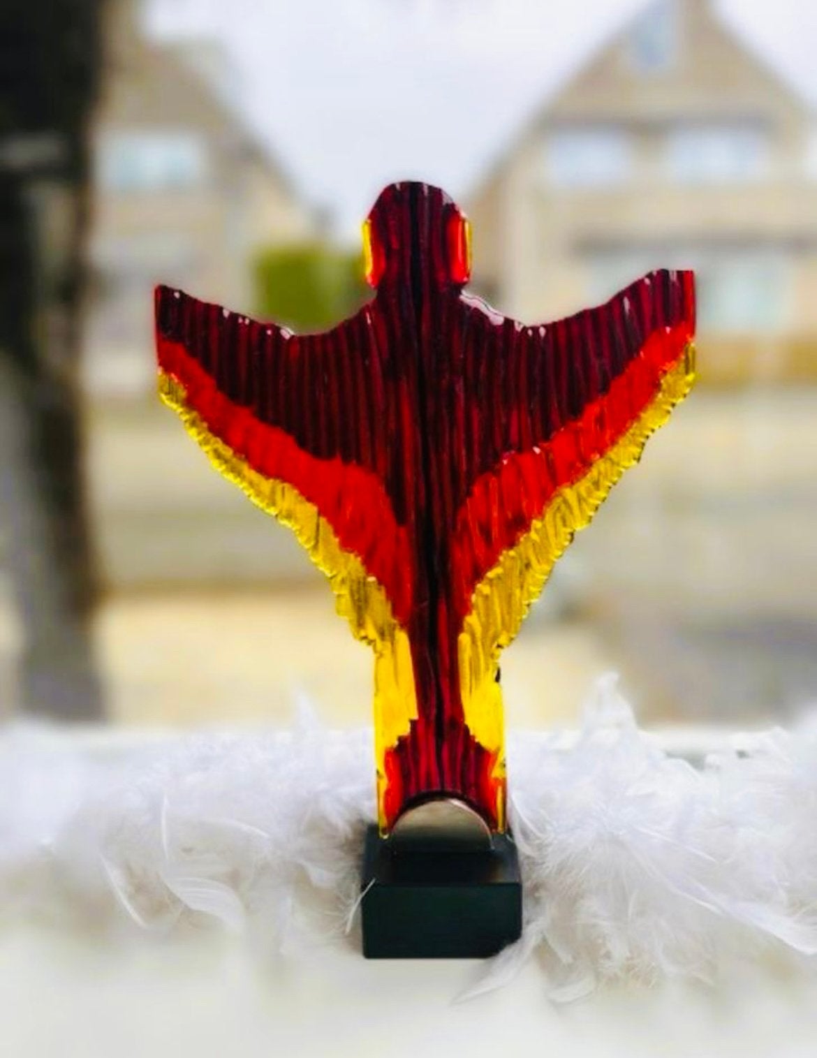 Glasfusie, glaskunst, glas, phoenix, Ophalen