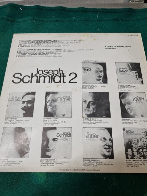 lp joseph schmidt 2, Cd's en Dvd's, Ophalen of Verzenden