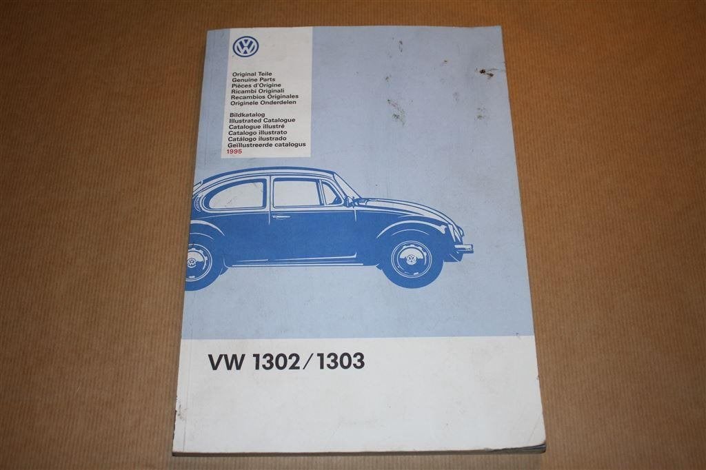 Catalogus Volkswagen - VW 1302/1303 Originele onderdelen, Ophalen of Verzenden