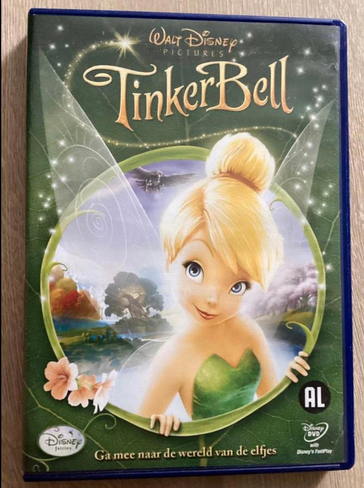 Dvd Disney Tinkerbell, Alle leeftijden, Ophalen of Verzenden, Zo goed als nieuw