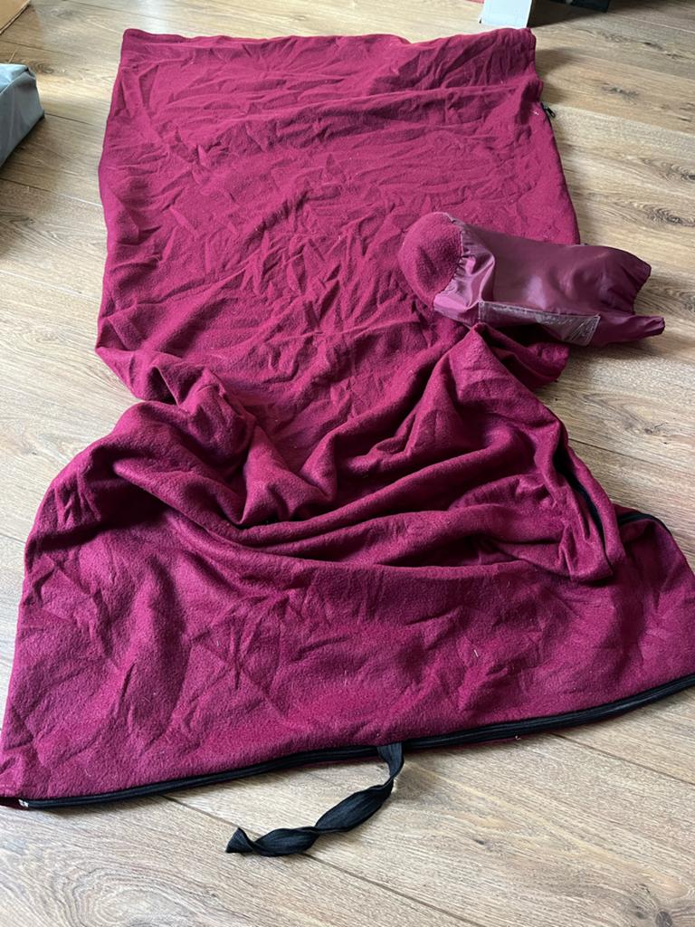 Fleece (binnen)slaapzakken, Ophalen of Verzenden, Gebruikt