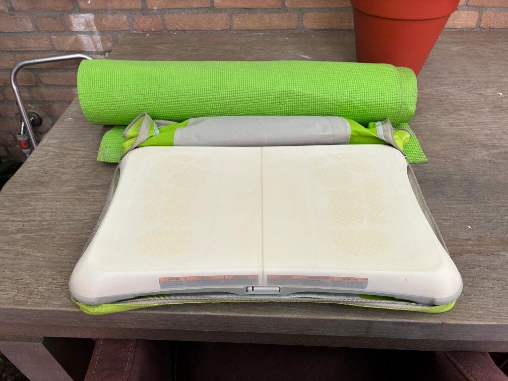 WII set combinatie WII FIT, Ophalen, Gebruikt, Met 1 controller