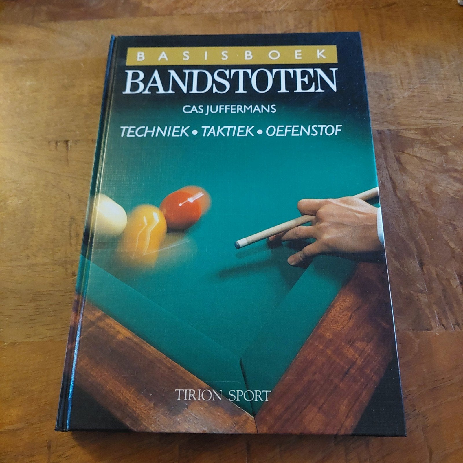 Basisboek Bandstoten - Techniek, Tactiek, Oefenstof, Boeken, Ophalen of Verzenden, Zo goed als nieuw, Cas Juffermans, Denksport