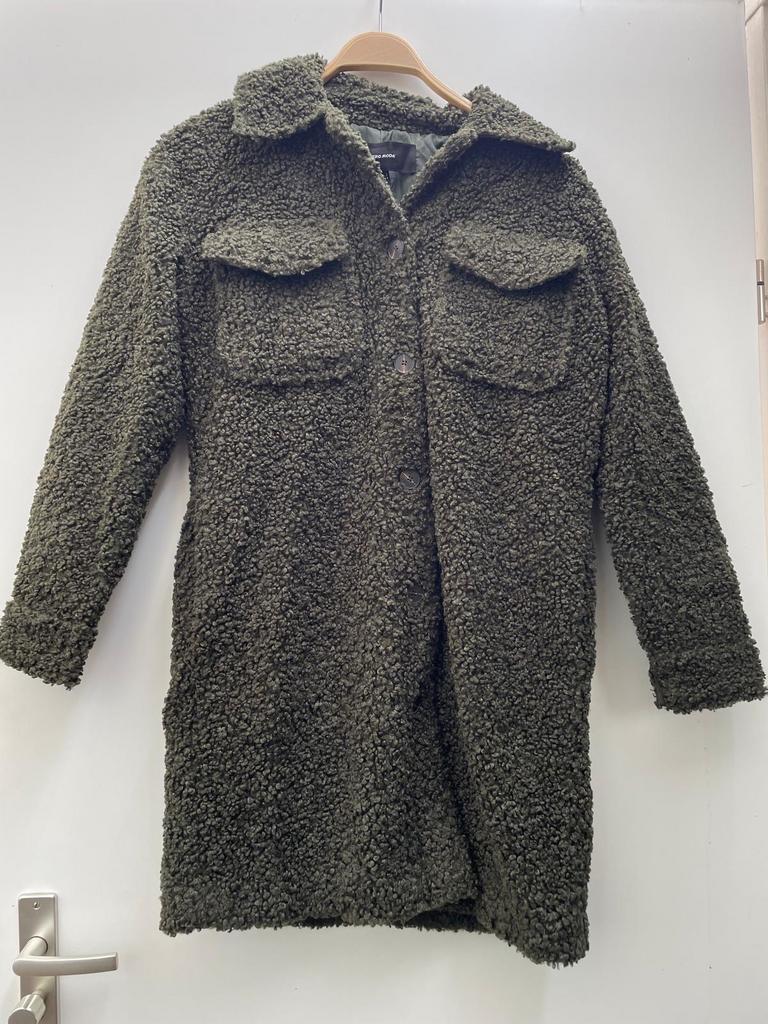 Vero Moda Teddy Jas - Groen (Maat S), Ophalen of Verzenden, Zo goed als nieuw, Maat 36 (S), Groen