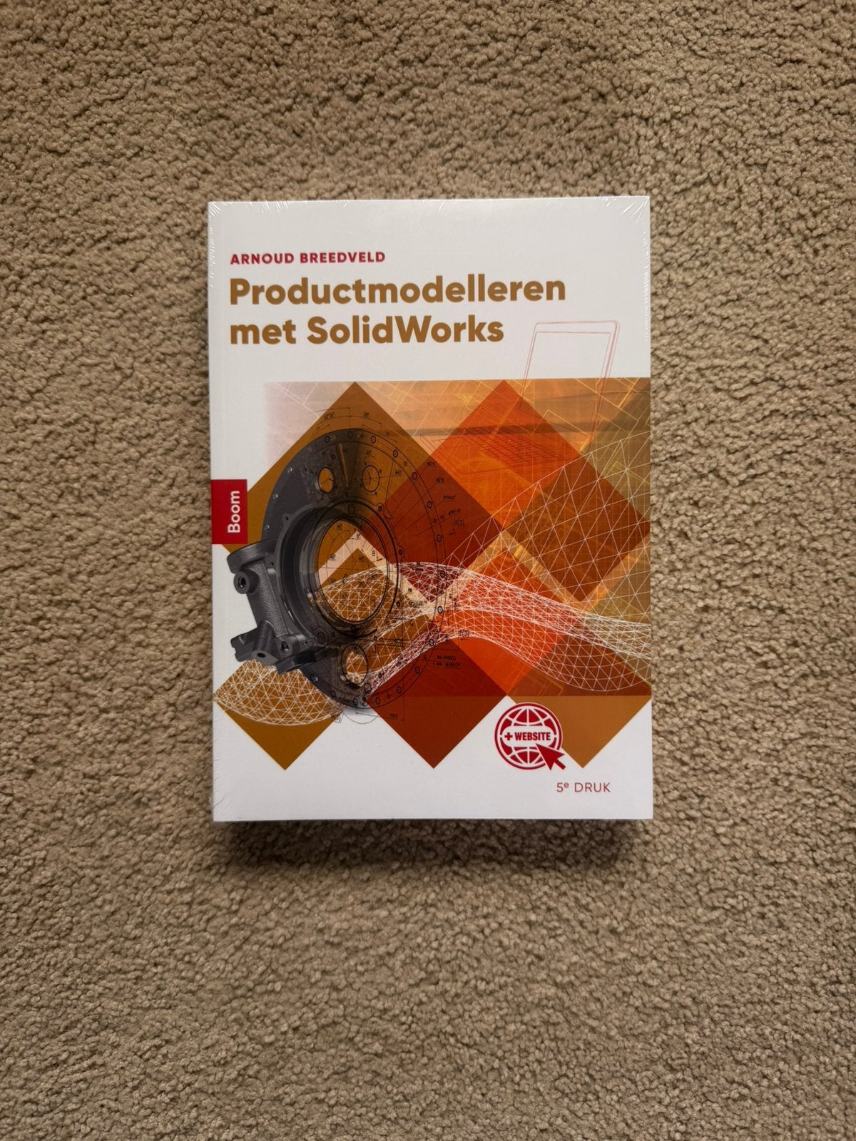 Arnoud Breedveld - Product modelleren met SolidWorks, Nieuw, Ophalen of Verzenden, Arnoud Breedveld, Nederlands