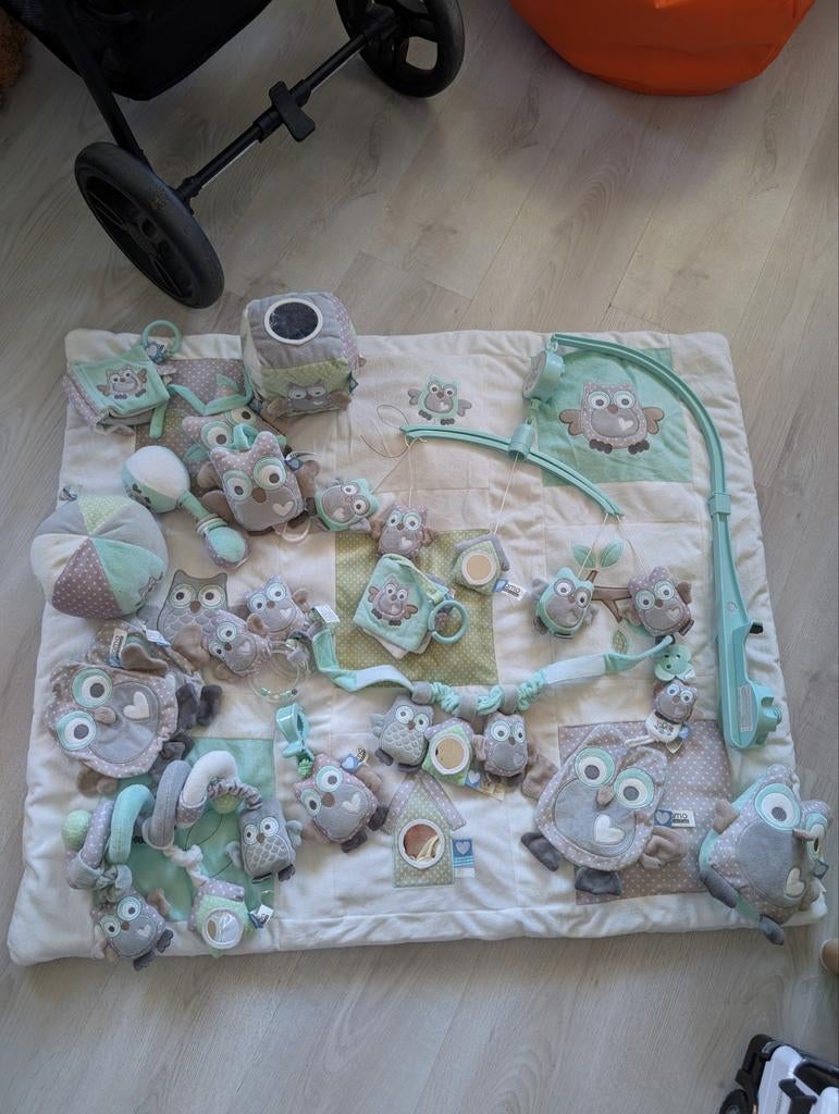 Tiamo Uil boxkleed en attributen, Kinderen en Baby's, Ophalen, Zo goed als nieuw