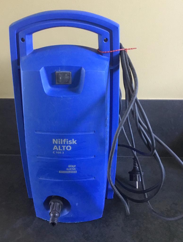 Nilfisk hogedrukreiniger zonder hogedrukslang, Ophalen of Verzenden, Gebruikt, Elektrisch