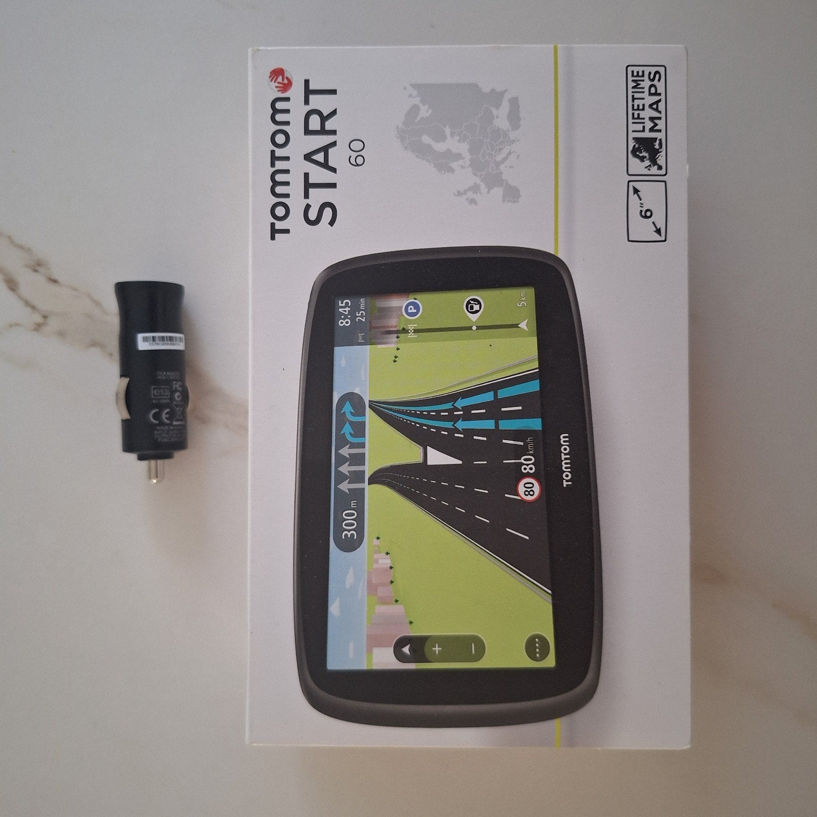 TomTom Start 60 Navigatiesysteem met Lifetime Maps, Ophalen, Zo goed als nieuw