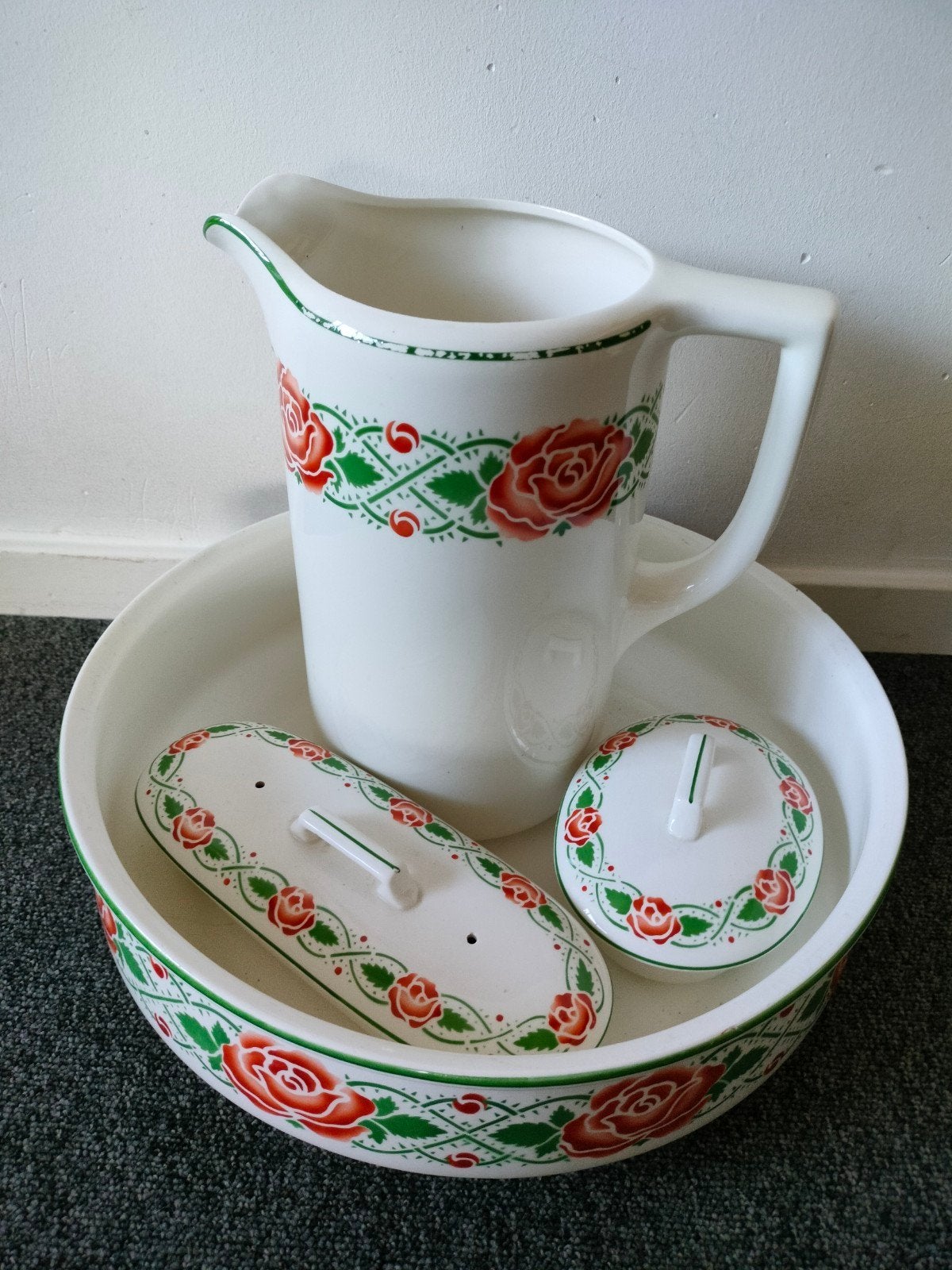 Lampetstel compleet, Ophalen