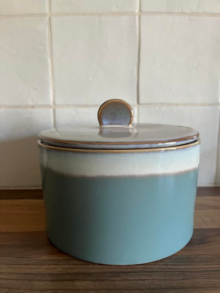 HK LIVING cookie jar DUSK, Ophalen, Zo goed als nieuw, Overige materialen, Pot, Bus of Blik