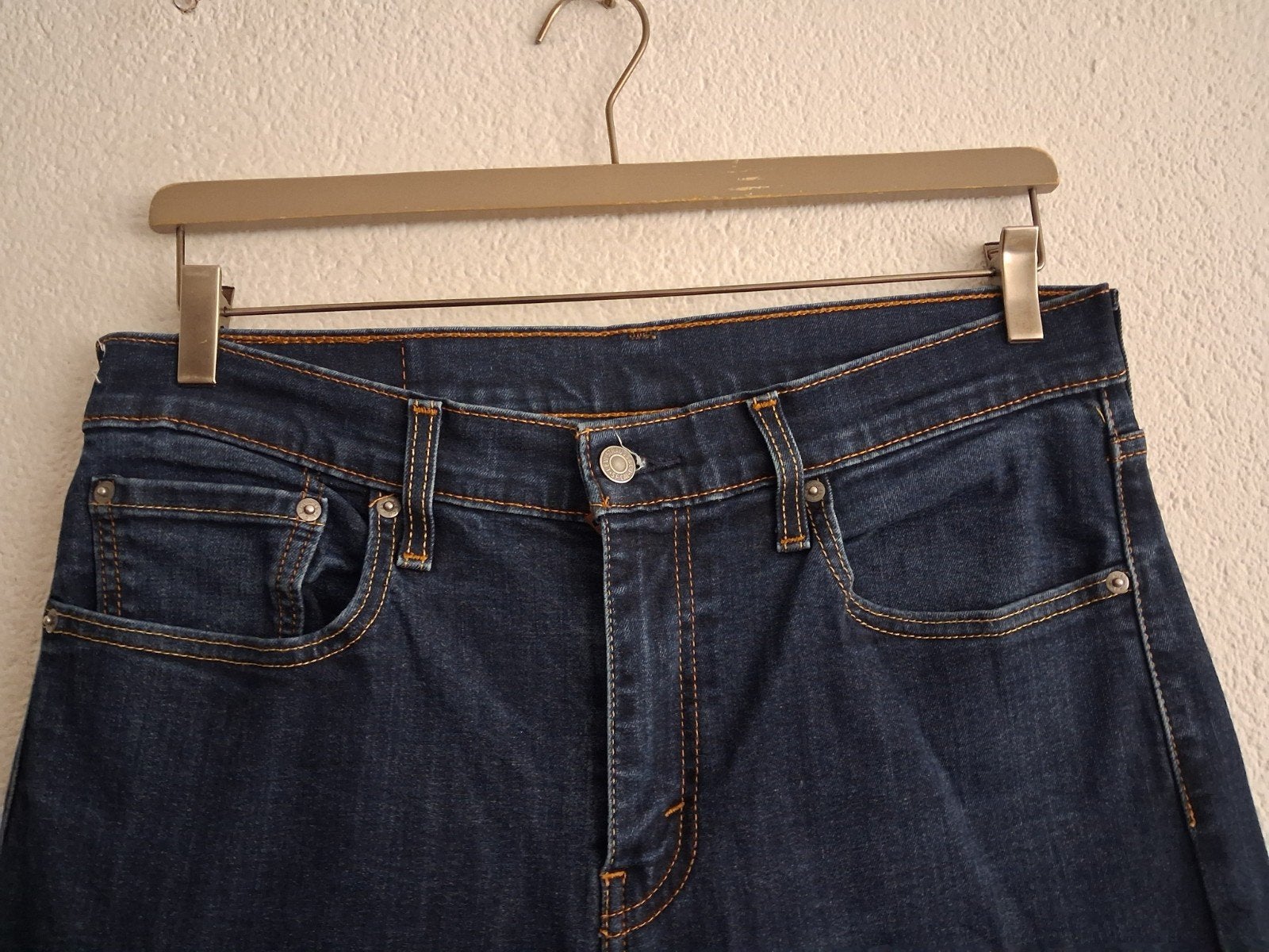 Levi's 502 Regular Taper Jeans W32 L34 - Zo goed als nieuw, Levi's, Blauw, W32 (confectie 46) of kleiner, Ophalen of Verzenden