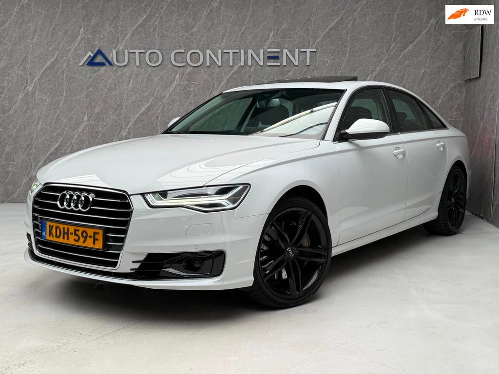 Audi A6 LIMOUSINE 3.0 TFSI quattro Premium 333 PK / Erg Goed, Auto's, Audi, Automaat, Gebruikt, 2995 cc, Wit